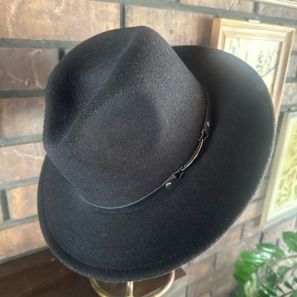 Stylish Black Fedora Hat